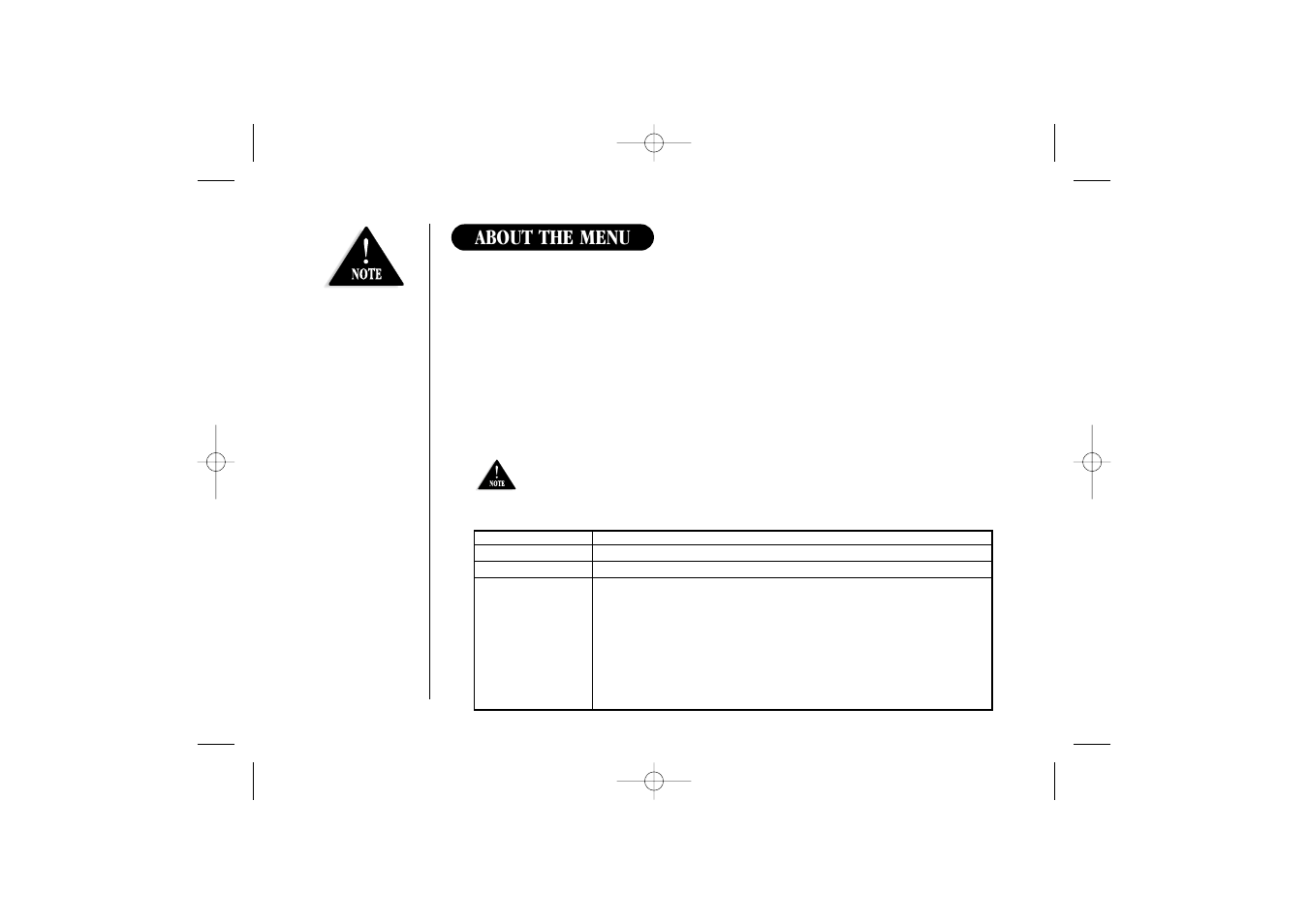 About the menu | Uniden 2465 User Manual | Page 18 / 76