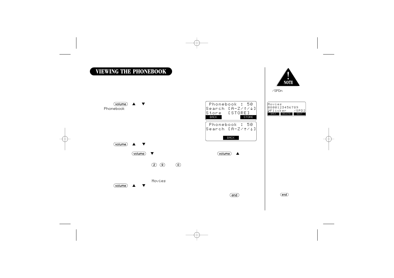 Viewing the phonebook | Uniden 2465 User Manual | Page 39 / 76