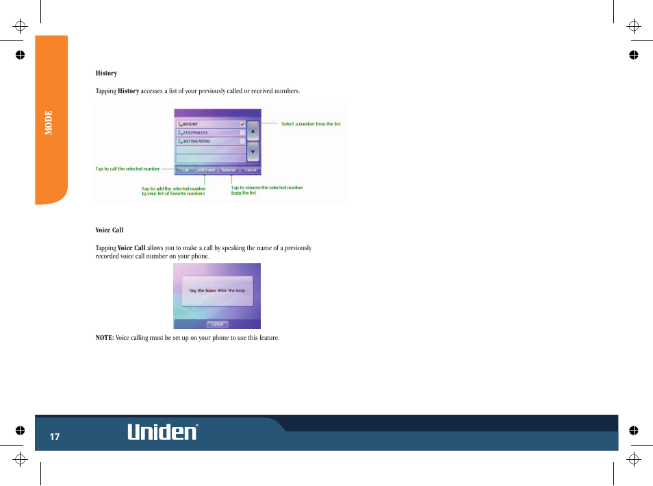 Uniden GNS8361 User Manual | Page 24 / 76