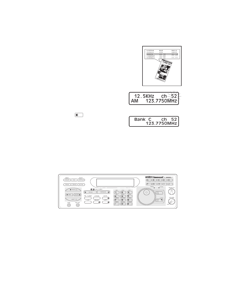 Programming with search 14, Programming with search | Uniden BC9000XLT User Manual | Page 14 / 57