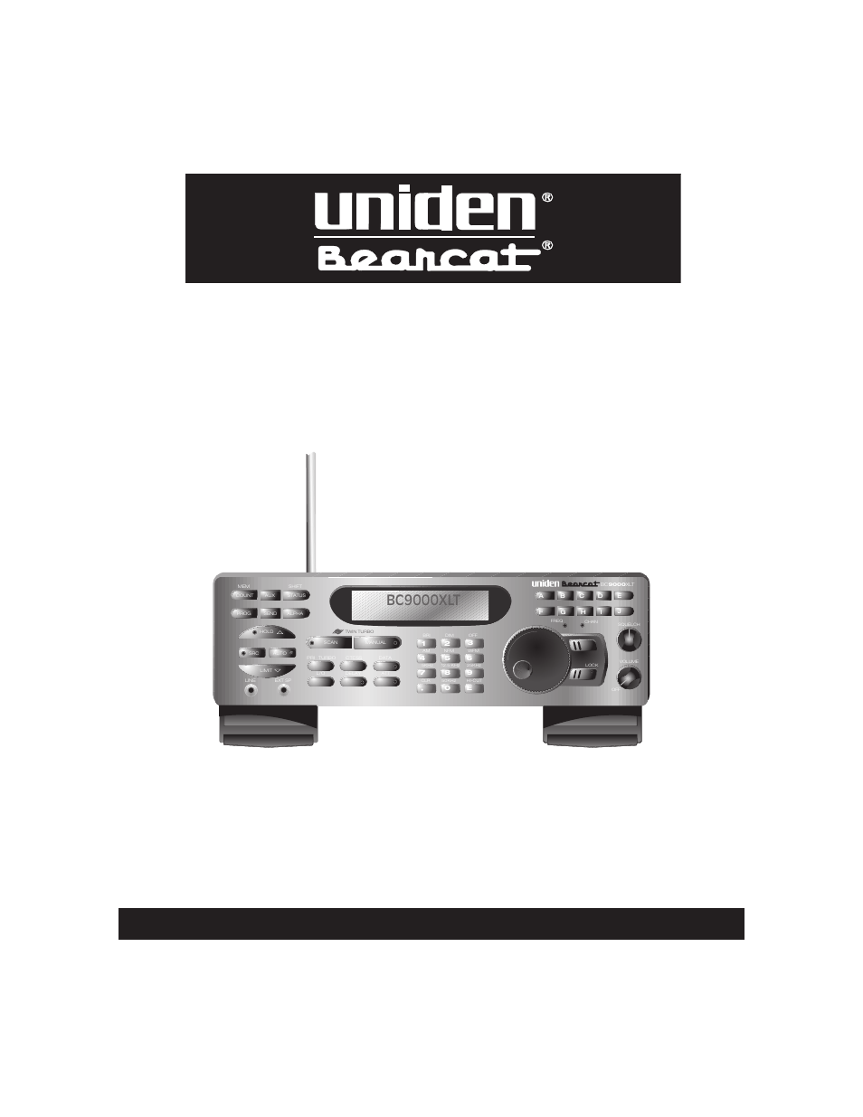 Cover, Bc 9000 xlt, Auto scanner | Operating guide, Bc9000xlt | Uniden BC9000XLT User Manual | Page 54 / 57
