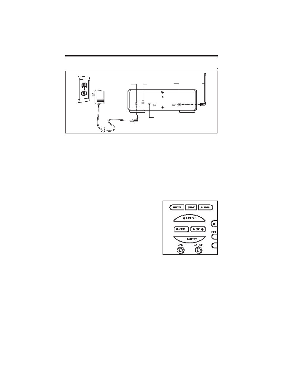 Getting started 6, Base installation 6, Getting started base installation | Getting started, Base installation | Uniden BC9000XLT User Manual | Page 6 / 57