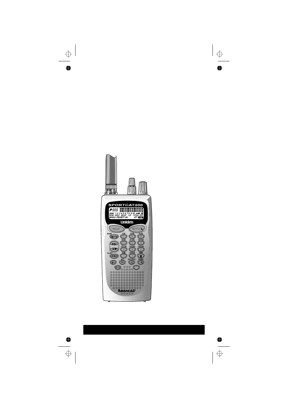 Uniden SC200 User Manual | 56 pages