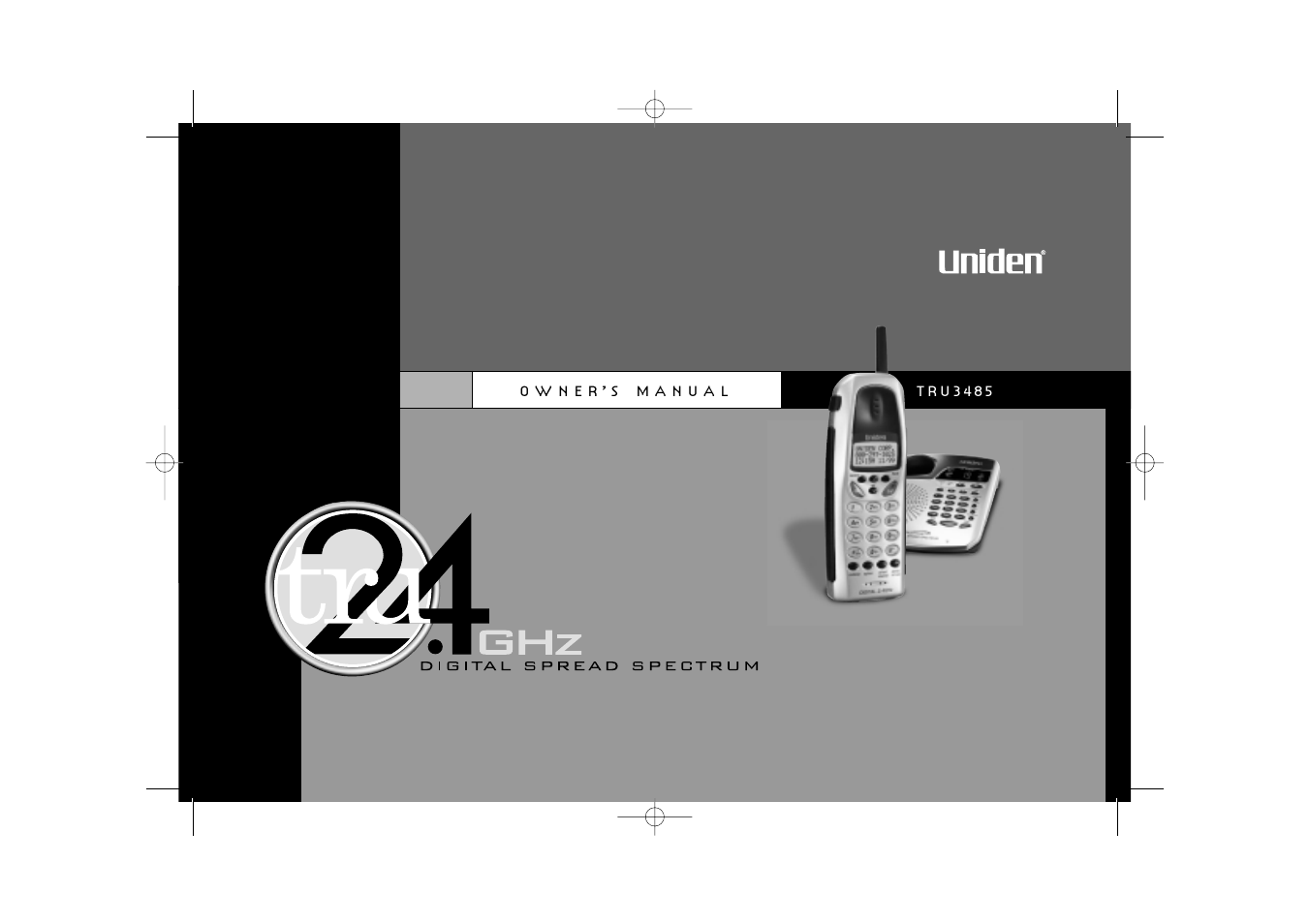 Uniden TRU 3485 User Manual | 60 pages