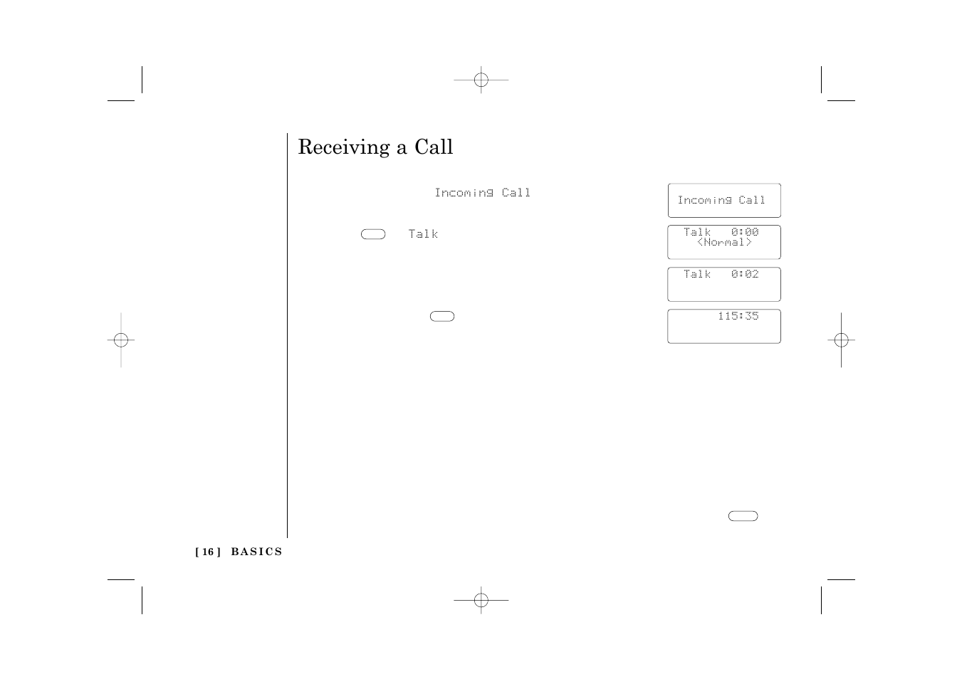 Receiving a call | Uniden TRU 3485 User Manual | Page 18 / 60