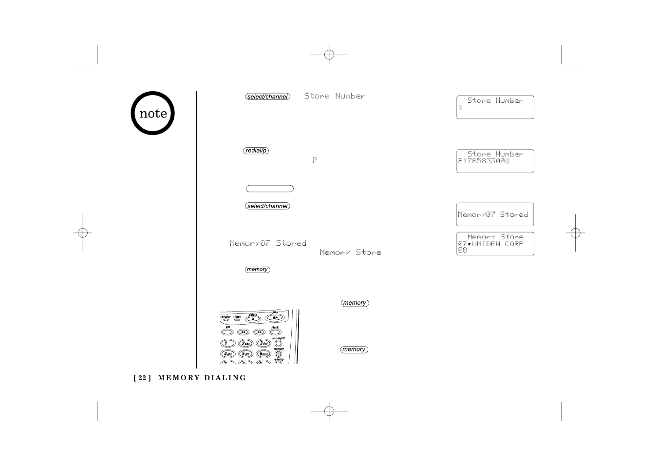 Uniden TRU 3485 User Manual | Page 24 / 60