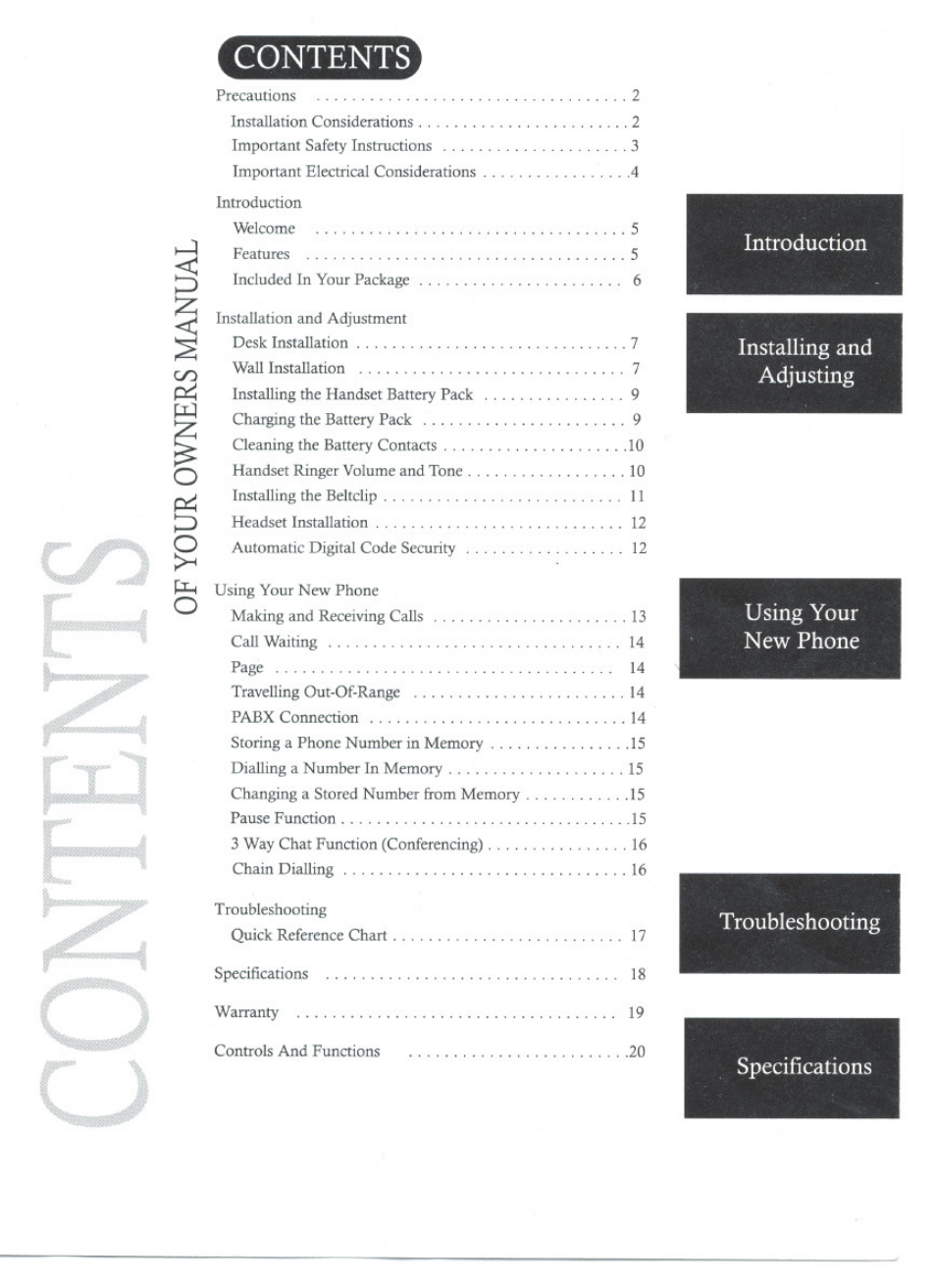 Introduction r | Uniden DS70 User Manual | Page 2 / 23