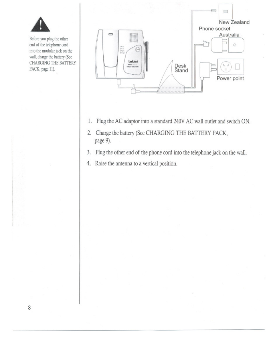 Uniden DS70 User Manual | Page 9 / 23