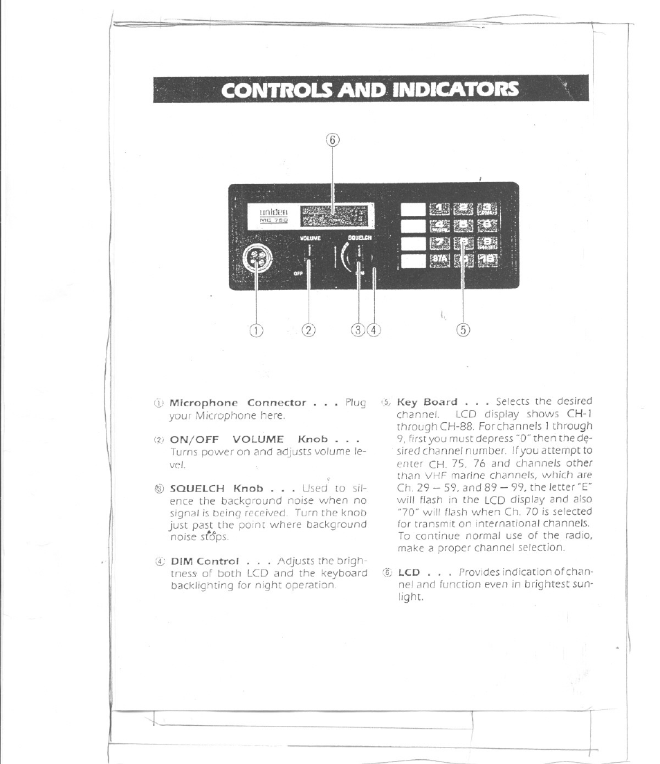 Uniden MC 790 User Manual | Page 4 / 13