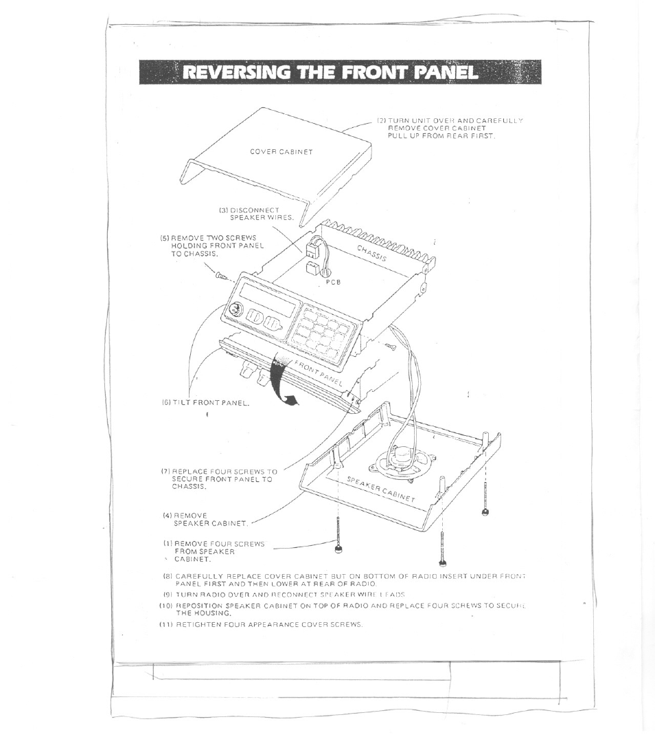 Reversing the i^nt | Uniden MC 790 User Manual | Page 8 / 13