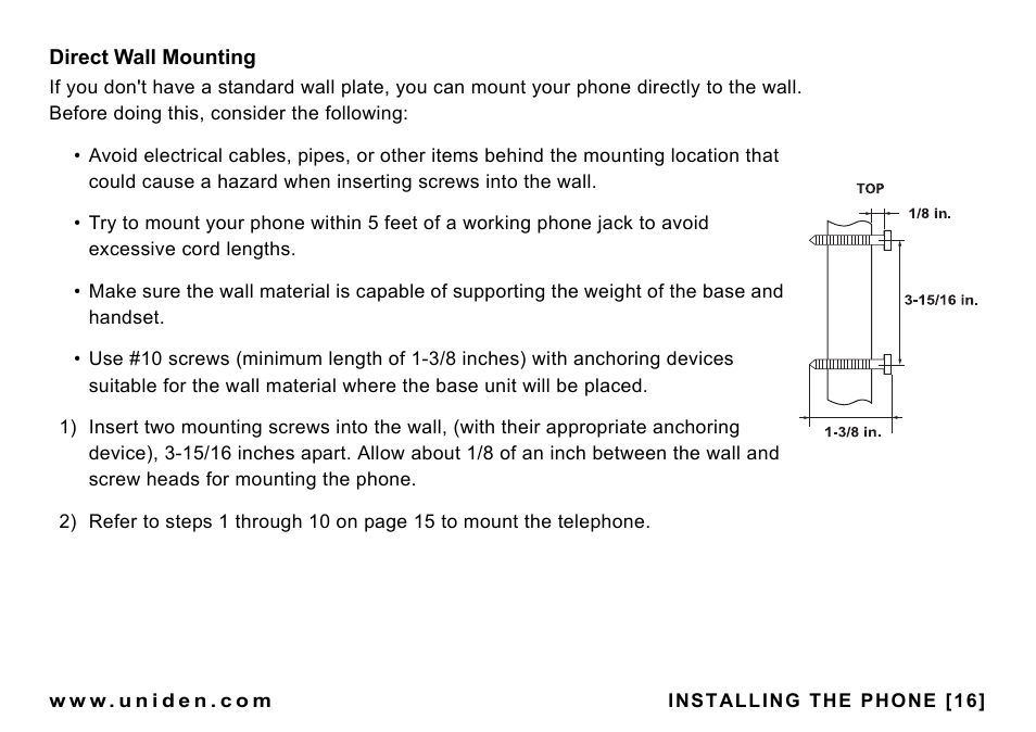 Uniden CEZAI998 User Manual | Page 17 / 76