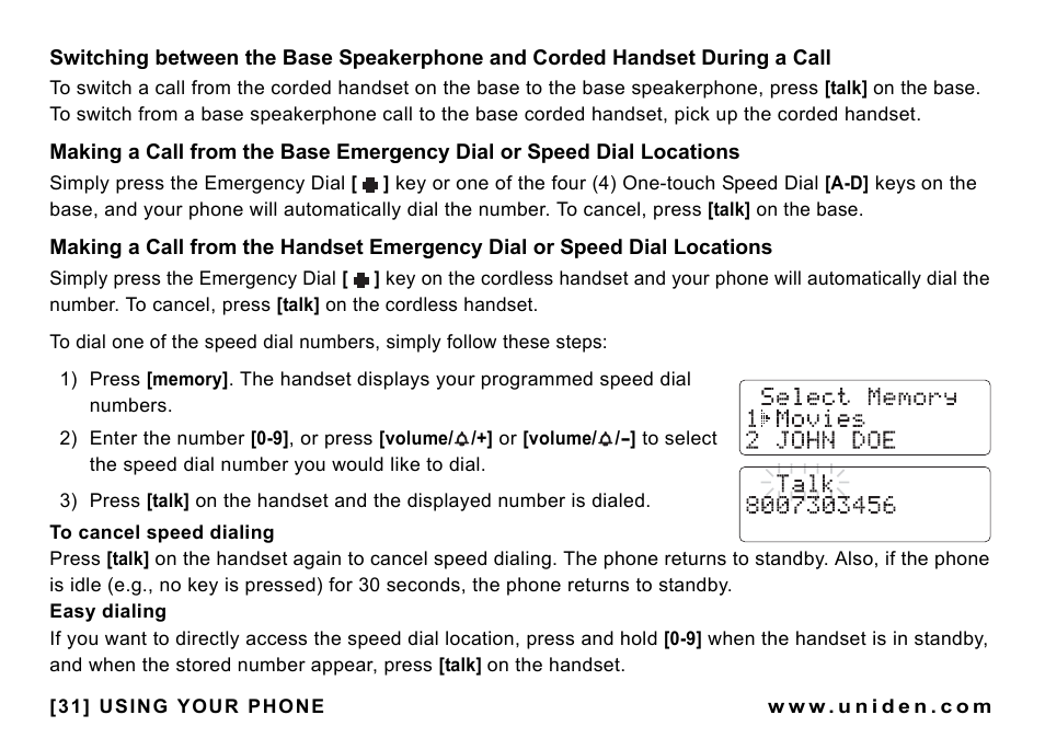 Uniden CEZAI998 User Manual | Page 32 / 76