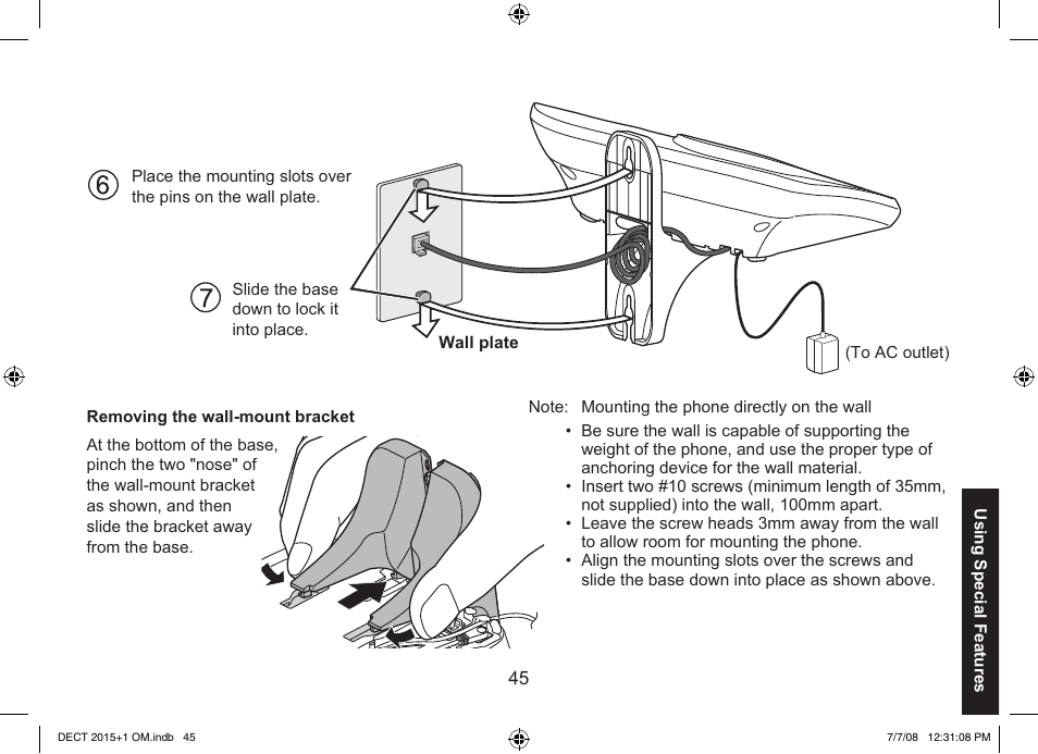 Uniden DECT2015+2 User Manual | Page 45 / 60