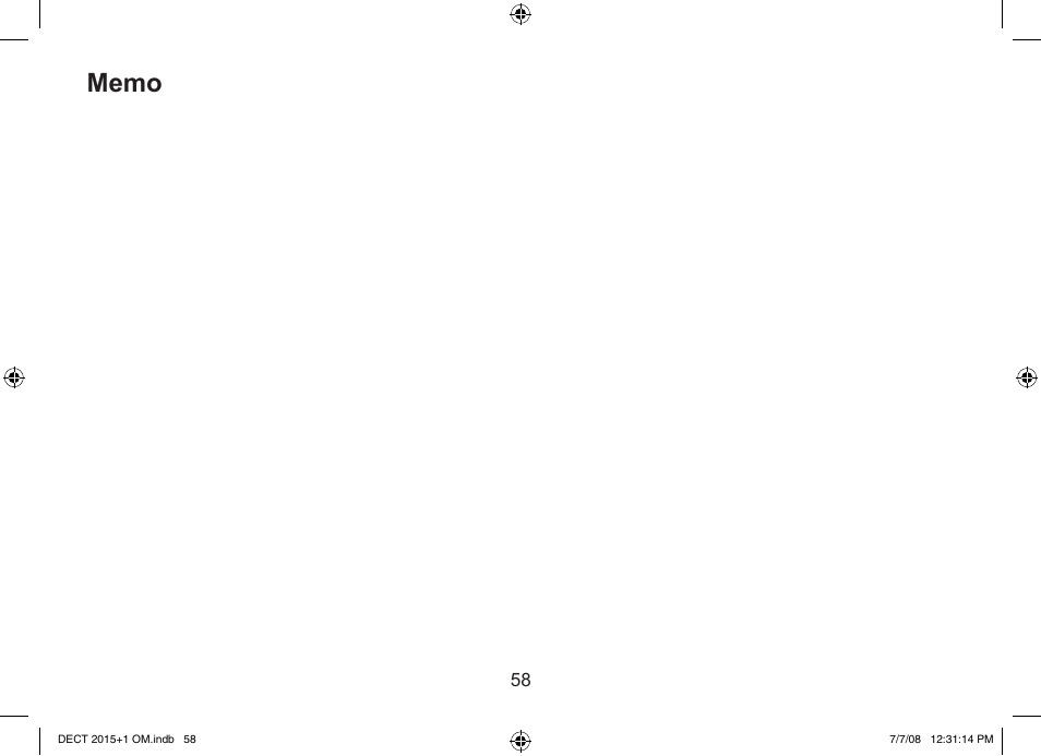 Uniden DECT2015+2 User Manual | Page 58 / 60