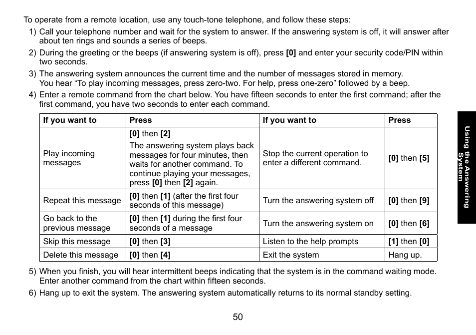Uniden DECT3080 User Manual | Page 51 / 68