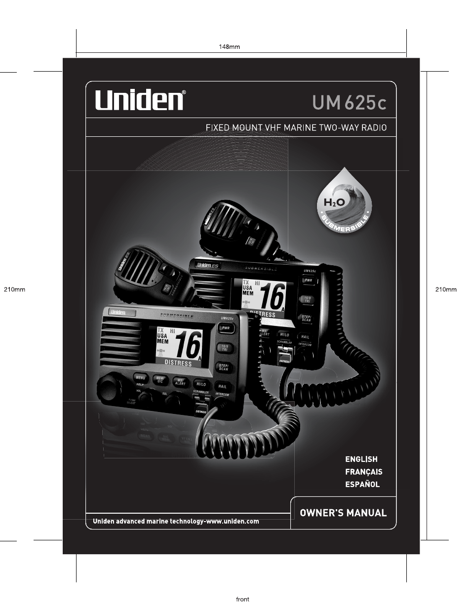 Uniden UM-525 User Manual | 60 pages