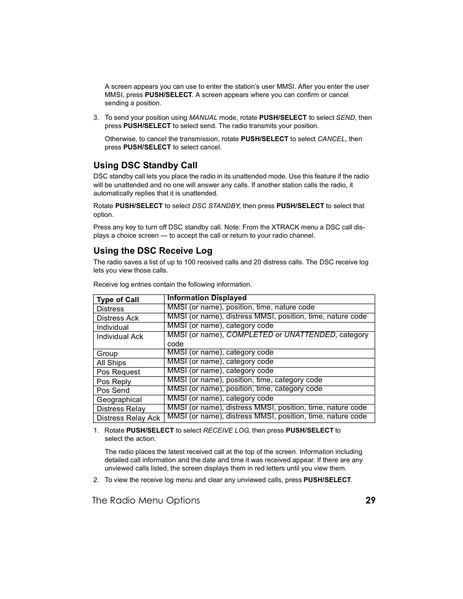 Uniden UM-525 User Manual | Page 29 / 60