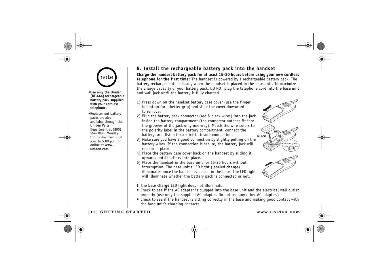 Uniden DCX 640 User Manual | Page 14 / 88