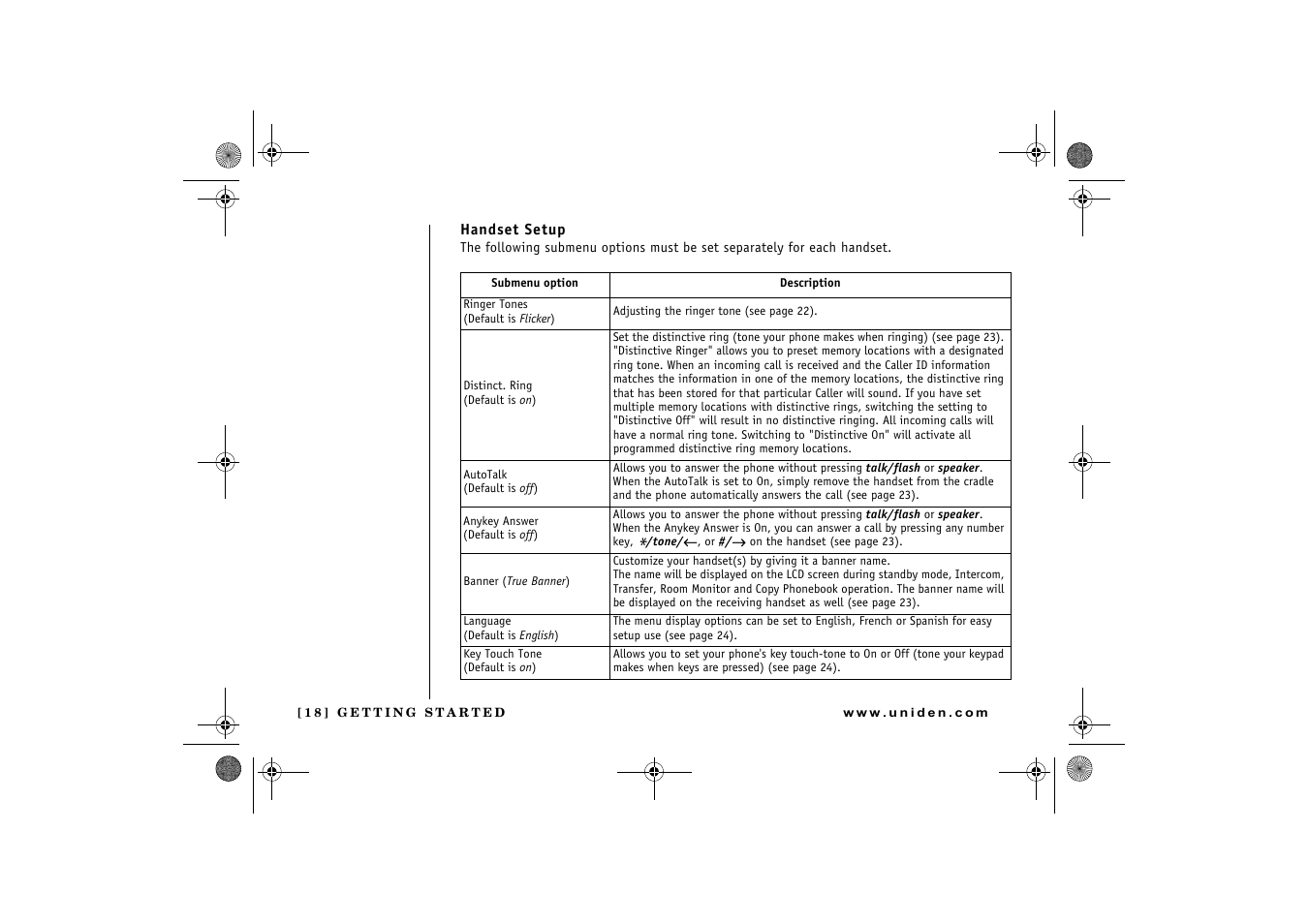 Uniden DCX 640 User Manual | Page 20 / 88