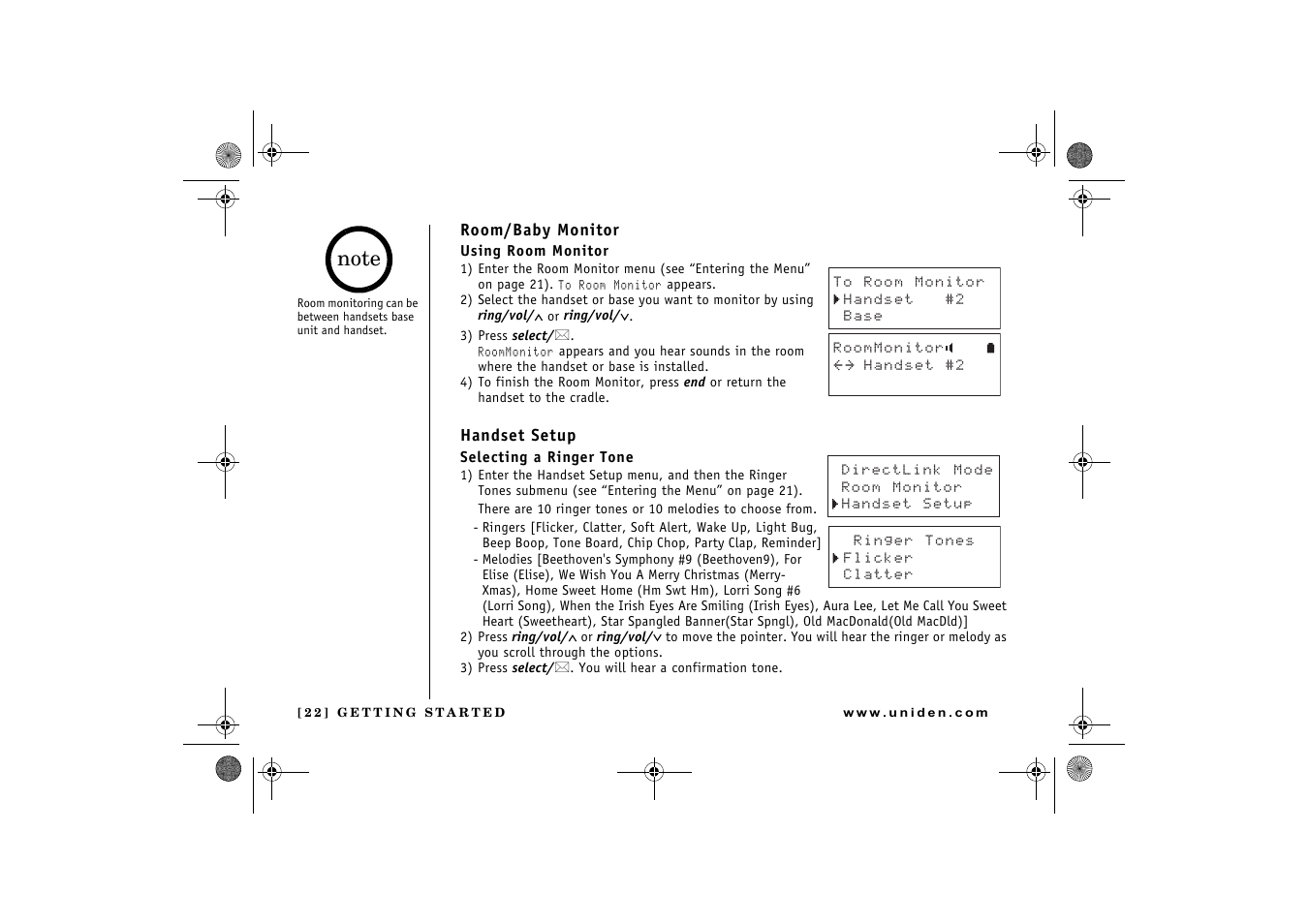 Uniden DCX 640 User Manual | Page 24 / 88