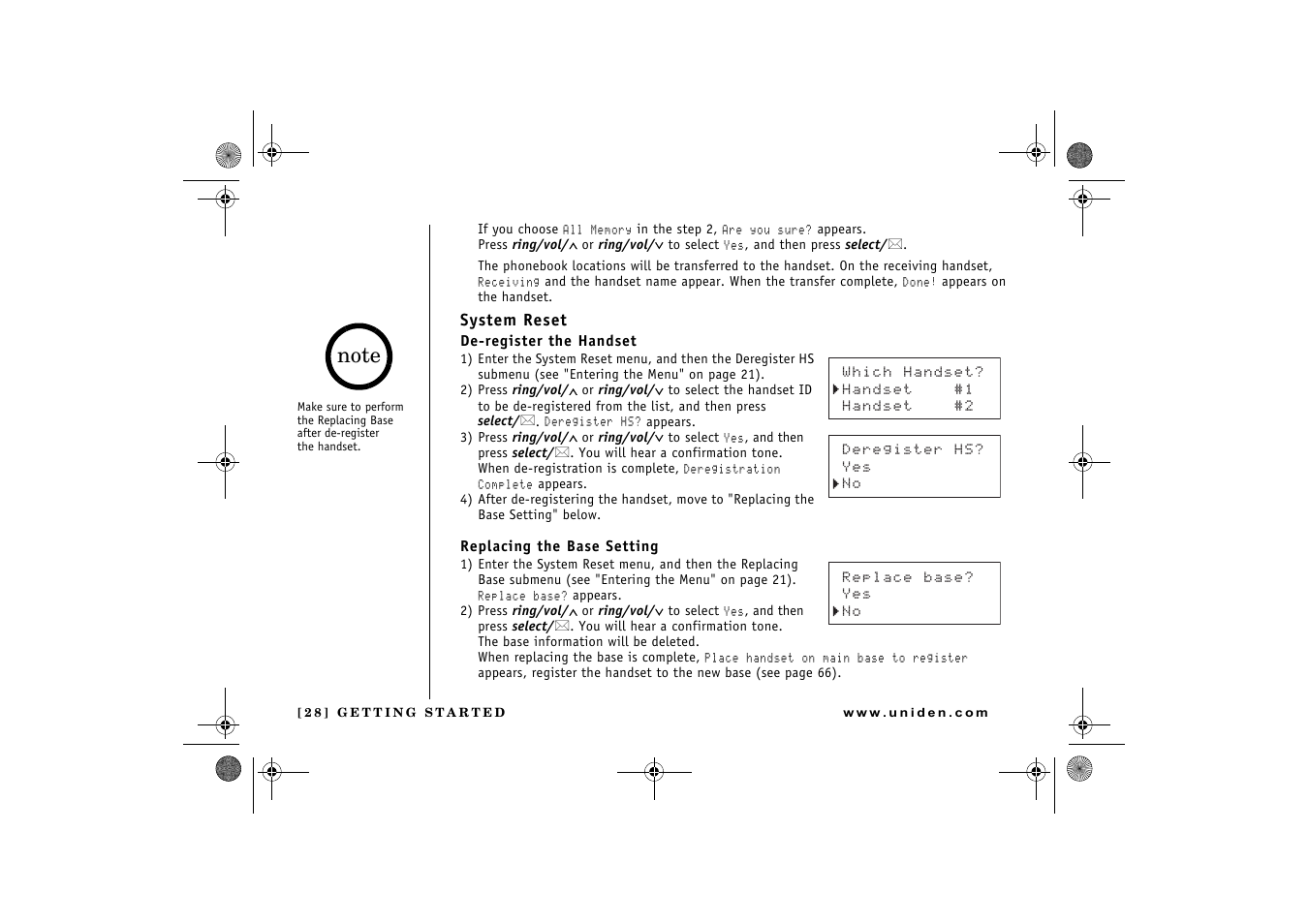 Uniden DCX 640 User Manual | Page 30 / 88