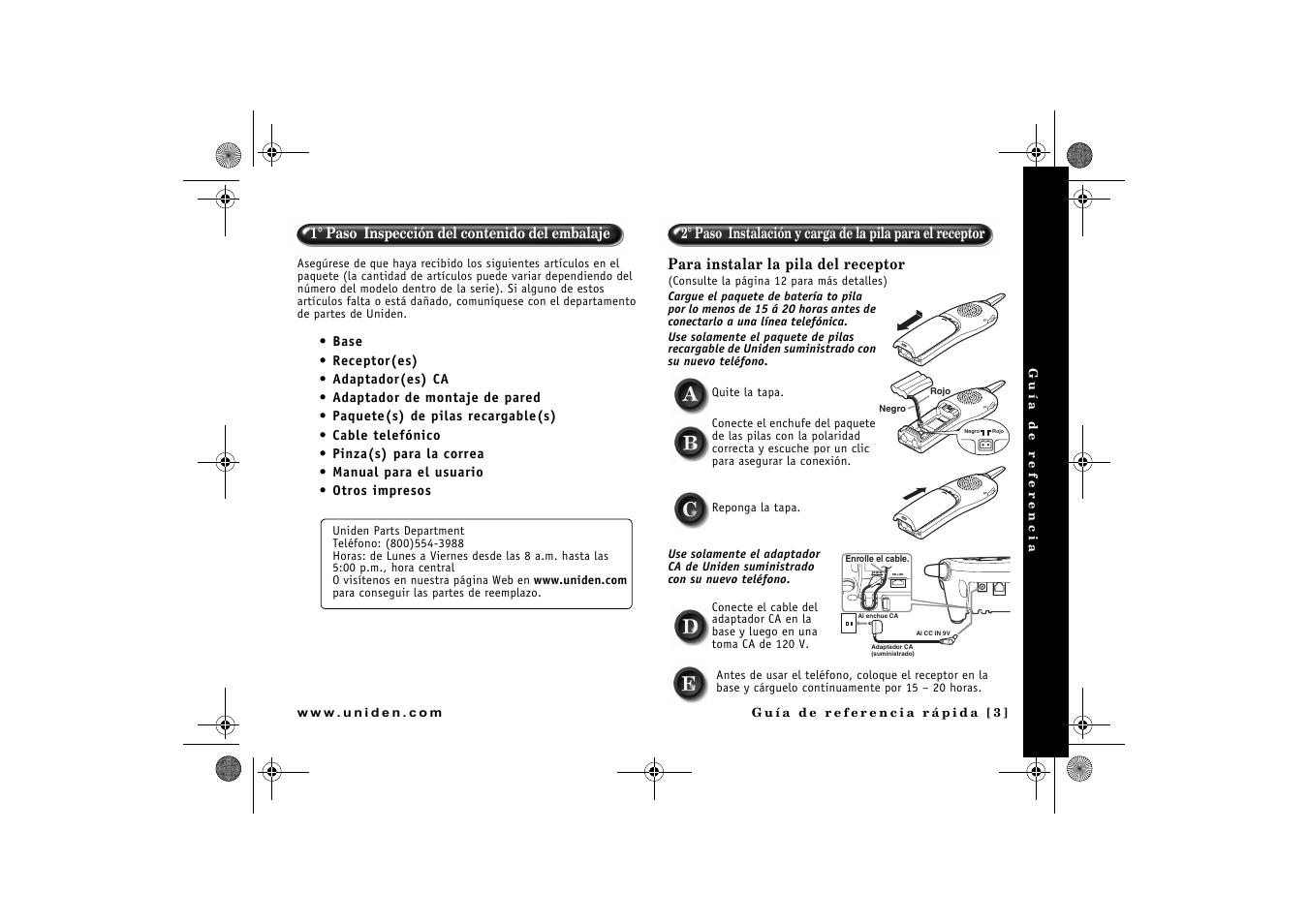 Uniden DCX 640 User Manual | Page 5 / 88