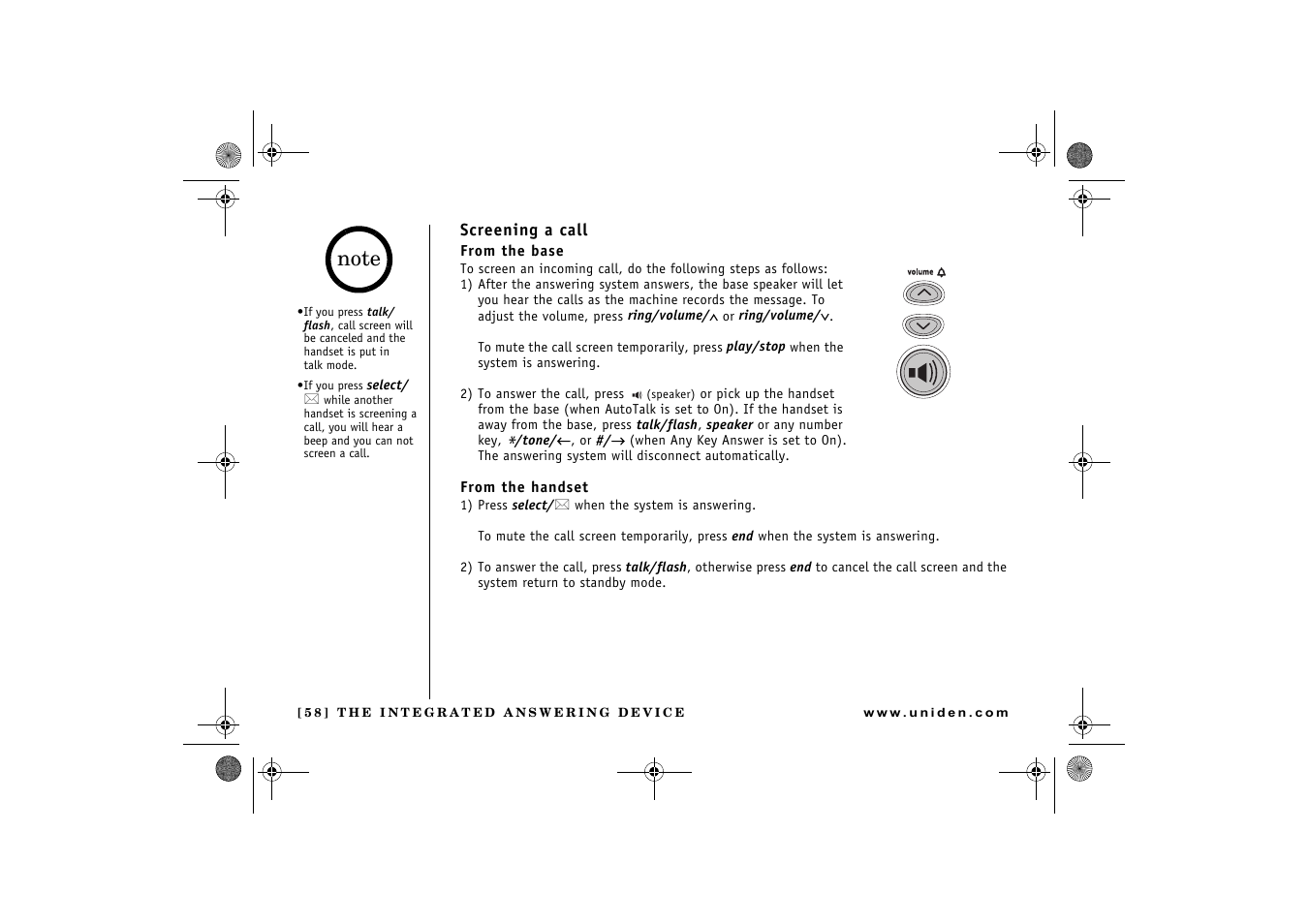 Uniden DCX 640 User Manual | Page 60 / 88