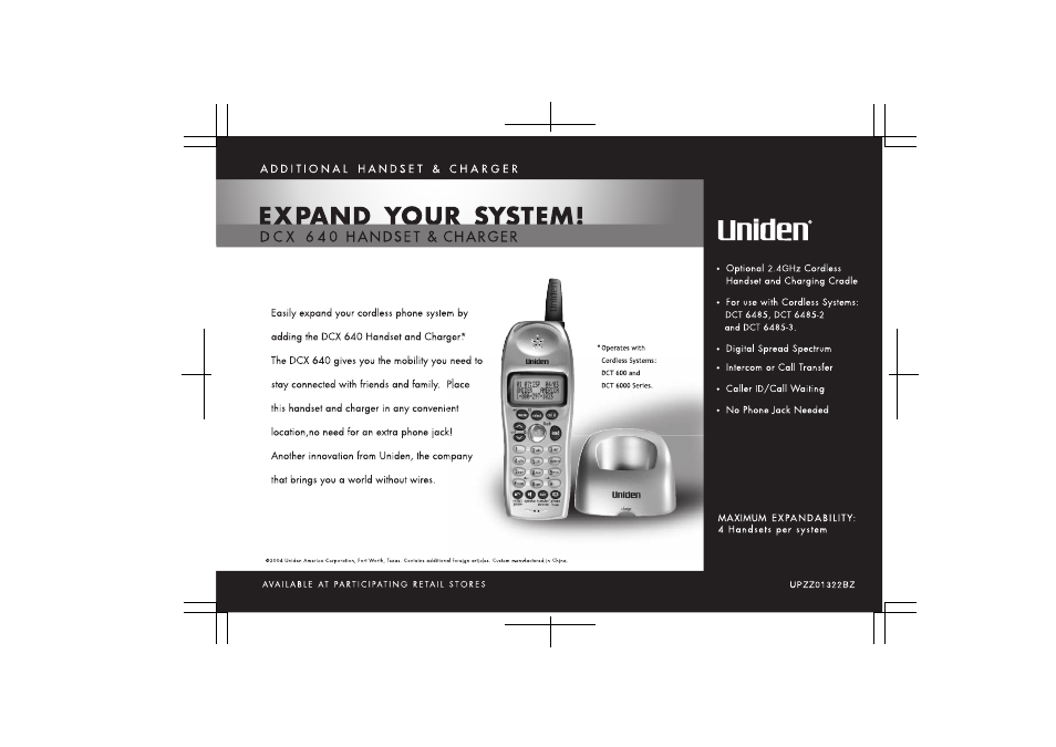 Uniden DCX 640 User Manual | Page 88 / 88