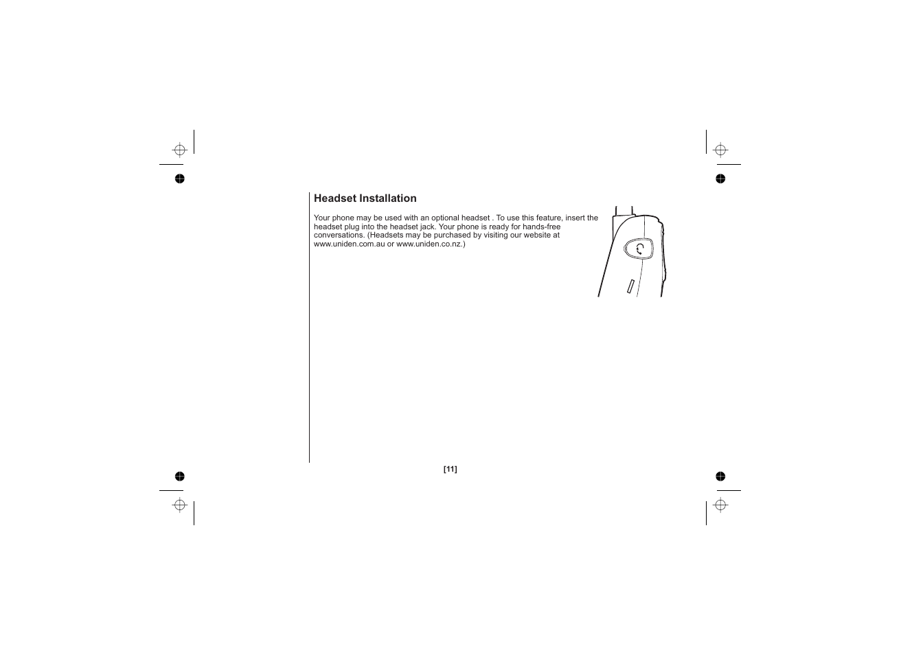 Uniden XS1215 +1 User Manual | Page 12 / 44