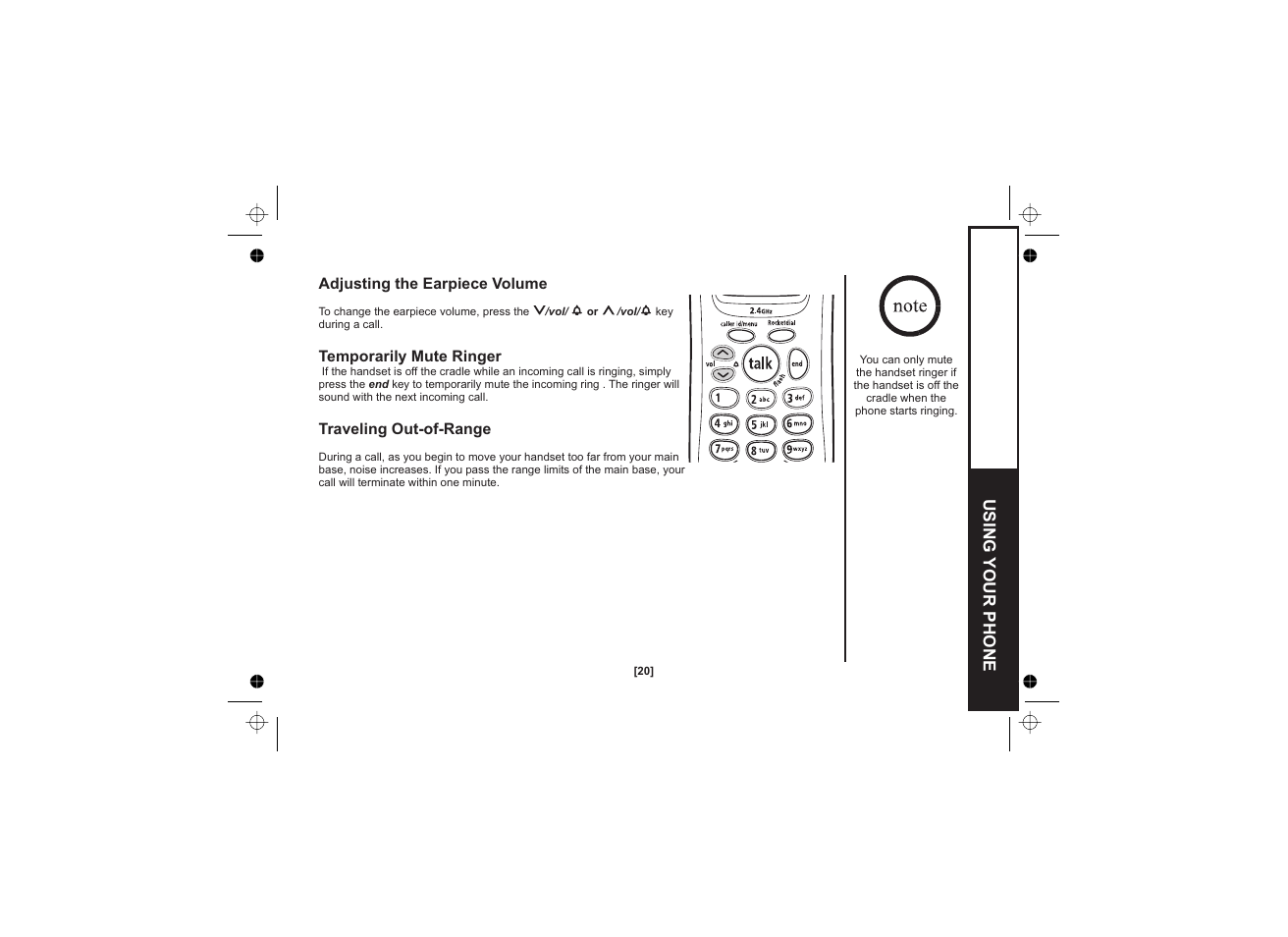 Uniden XS1215 +1 User Manual | Page 21 / 44