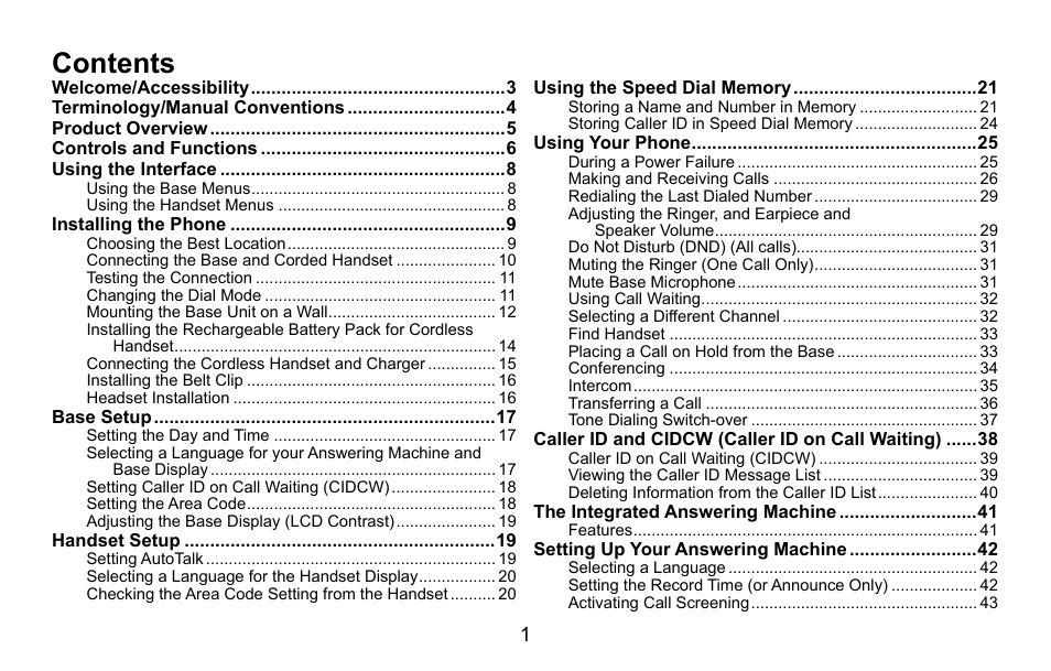 Uniden CXA 15698 User Manual | Page 2 / 72