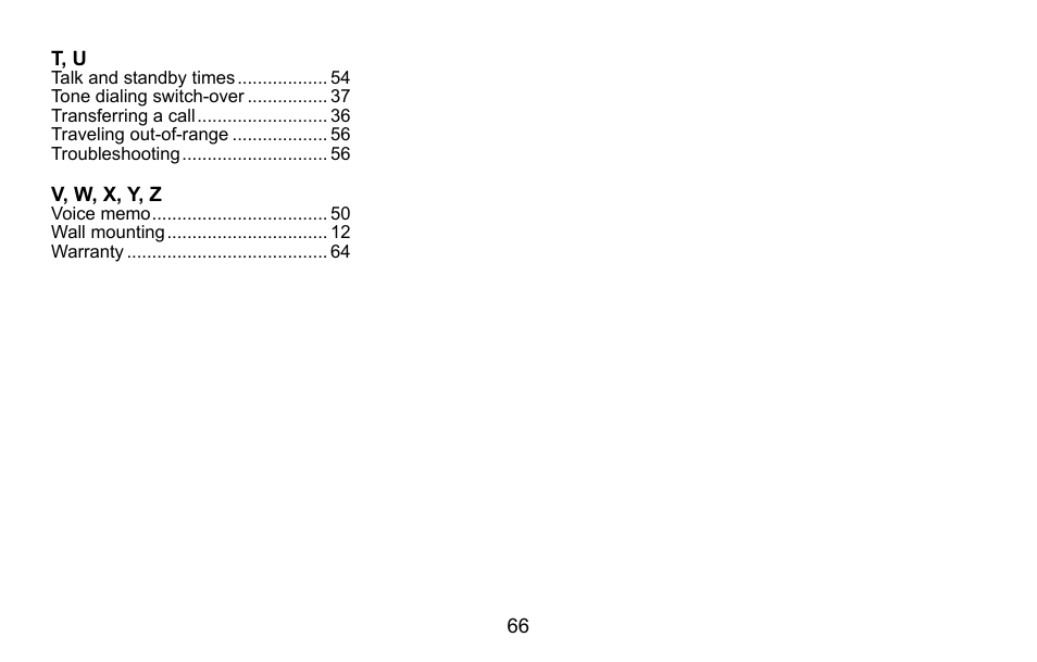 Uniden CXA 15698 User Manual | Page 67 / 72