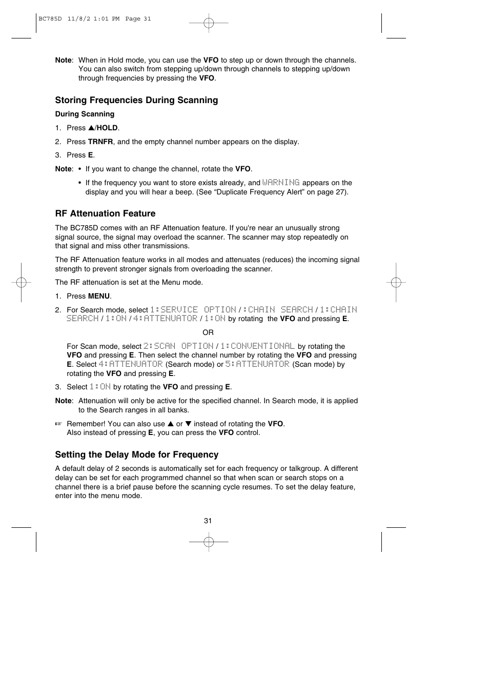 Uniden BC785D User Manual | Page 35 / 100