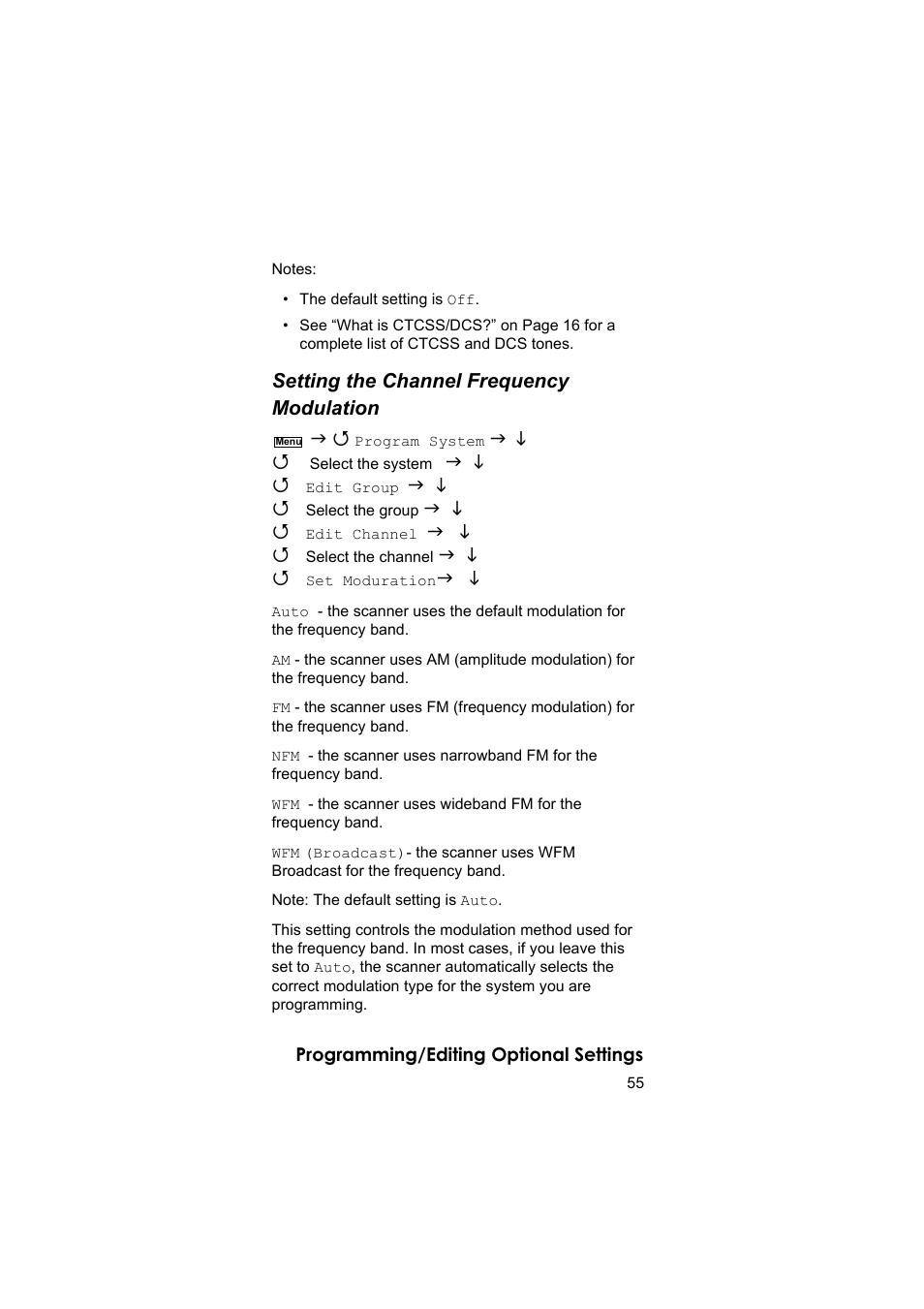 Uniden BEARCAT UBC3500XLT User Manual | Page 55 / 94