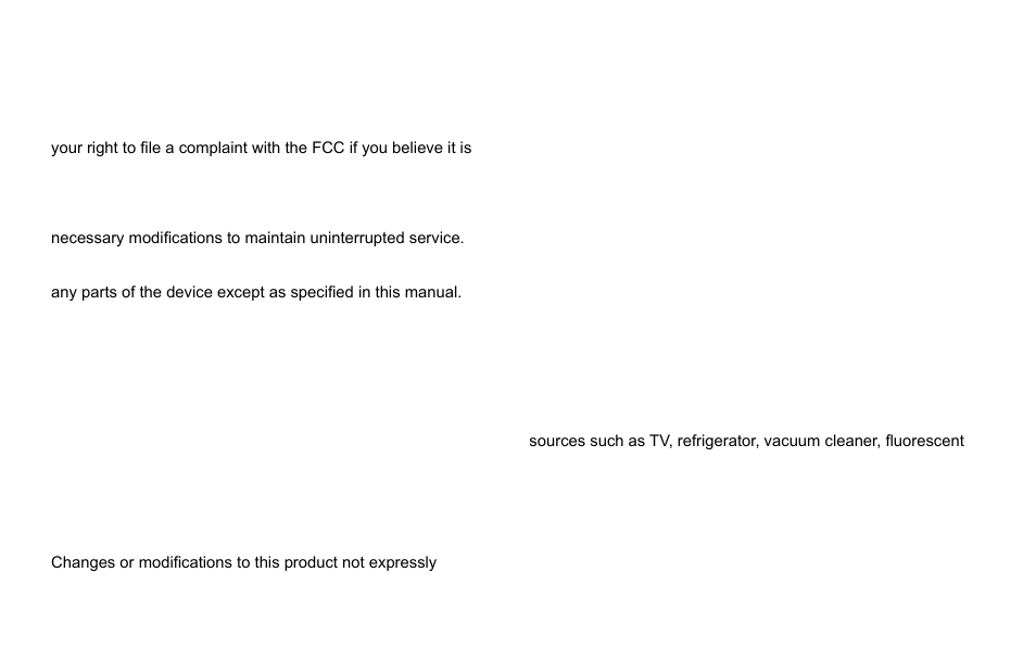 Radio interference | Uniden EXI4560 User Manual | Page 41 / 48