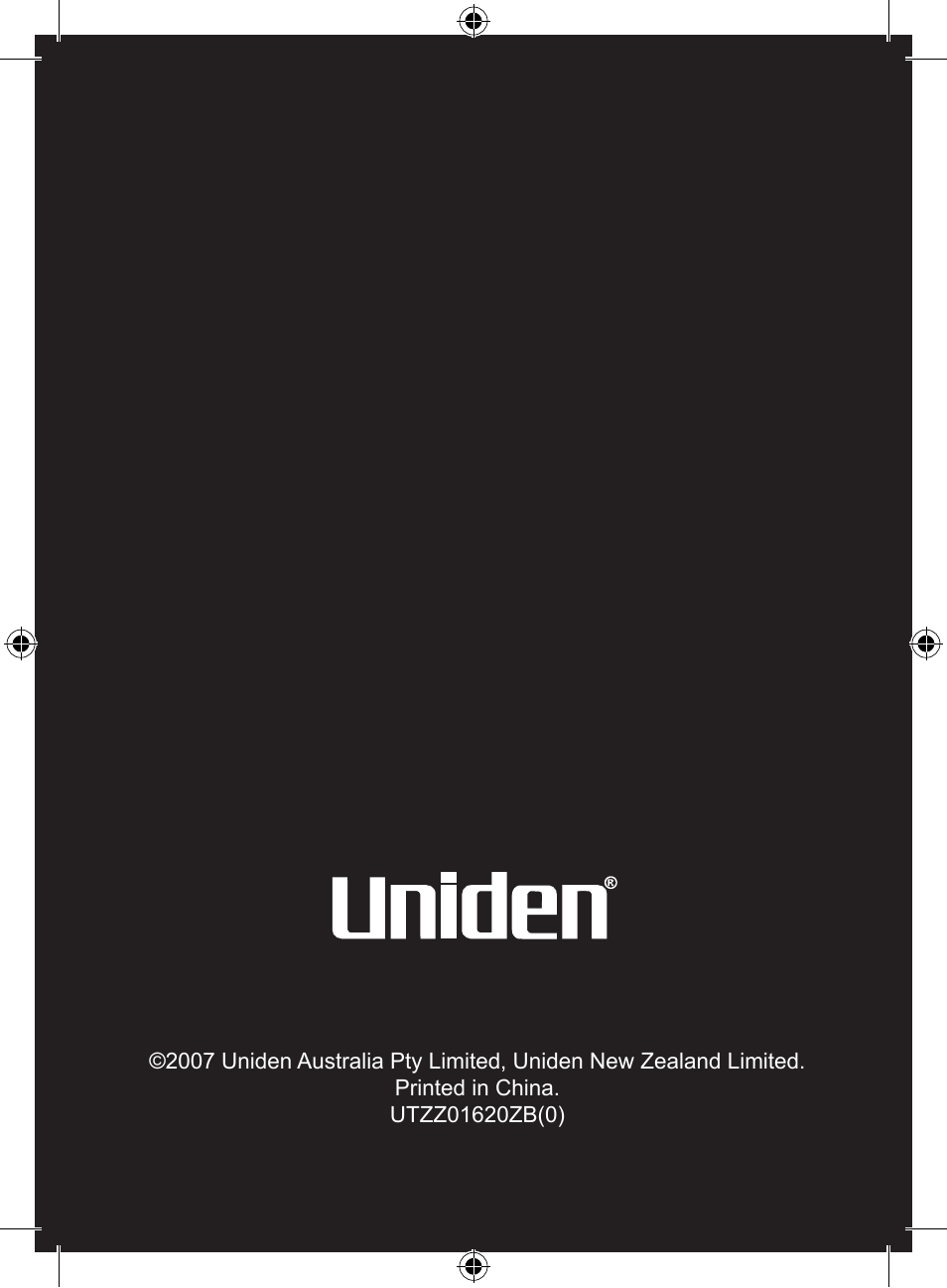 Uniden 250 User Manual | Page 28 / 28