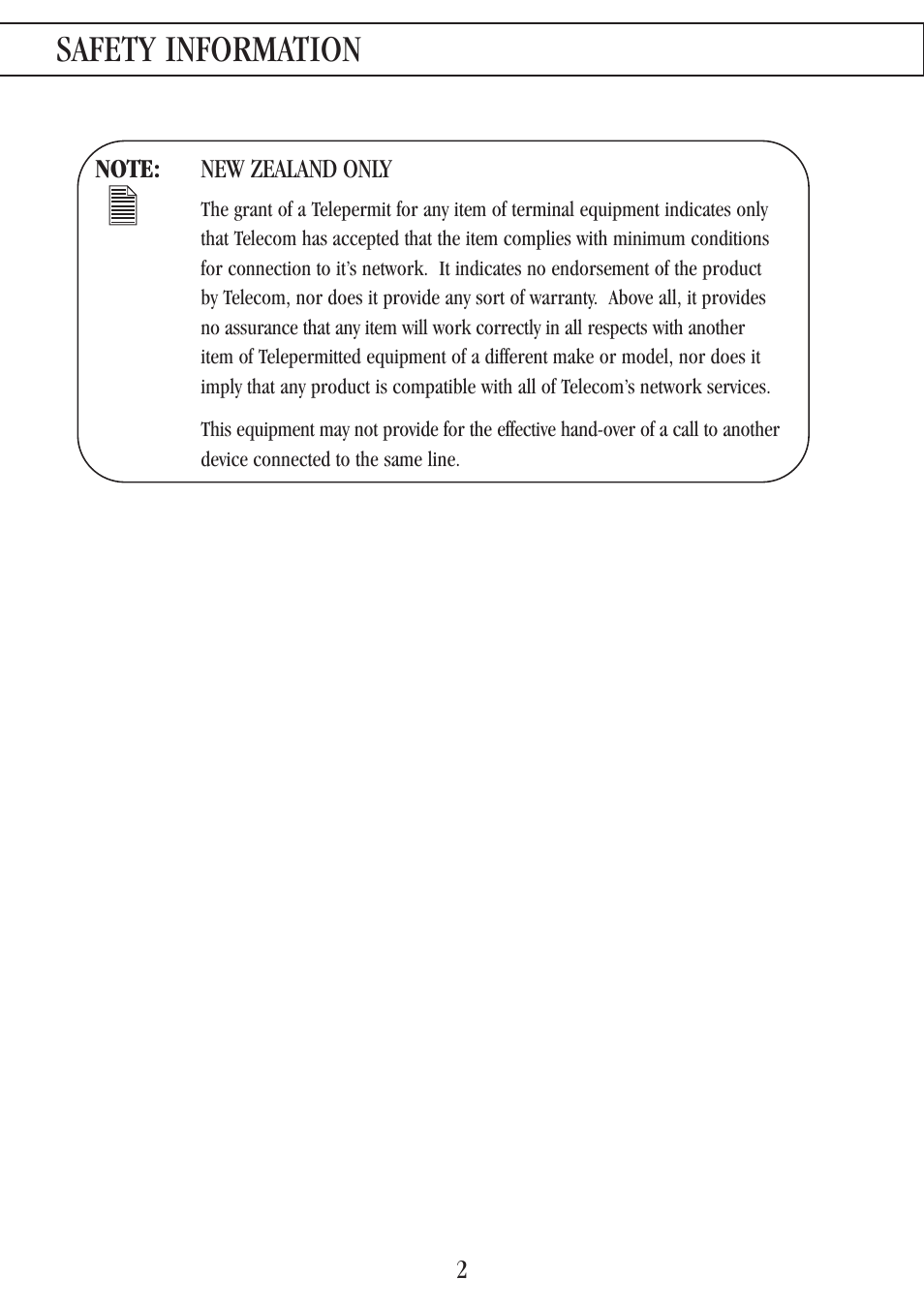 Warranty safety information | Uniden 7500AI User Manual | Page 5 / 39
