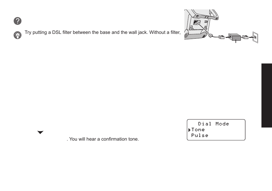 Changing the dial mode, Now you are ready to use your phone | Uniden DECT2085 User Manual | Page 11 / 72