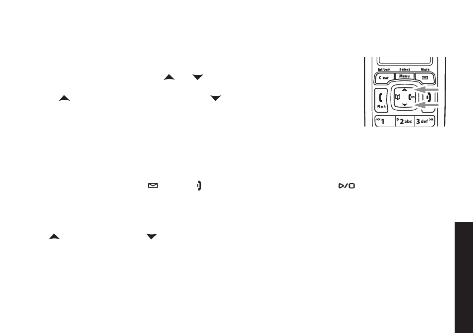 Adjusting the ringer, earpiece and speaker volume, Adjusting the ringer volume, Muting the ringer (one call only) | Adjusting the earpiece volume, Adjusting the ringer, earpiece and, Speaker volume | Uniden DECT2085 User Manual | Page 39 / 72