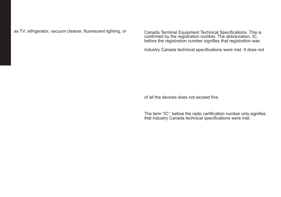 I.c. notice, I.c..notice | Uniden DECT2085 User Manual | Page 64 / 72