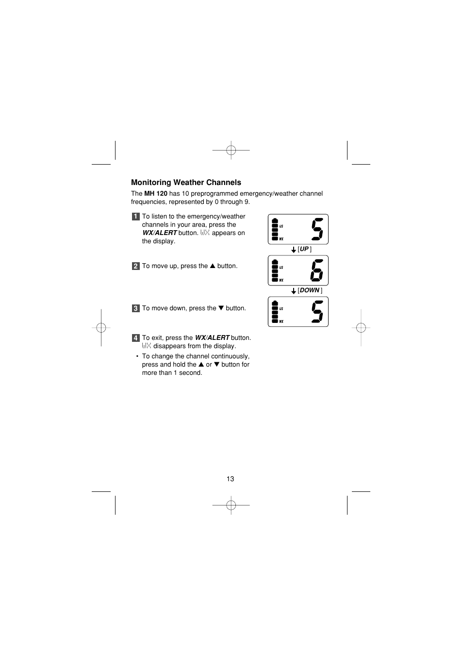 Uniden MH120 User Manual | Page 15 / 32