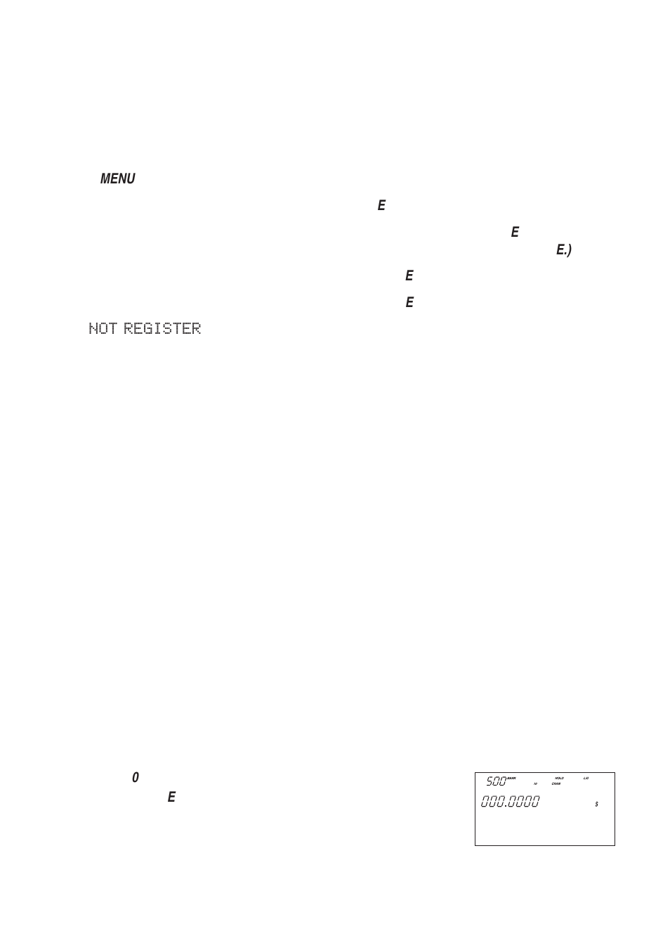 Service search public safety, Beep alert, Not register | Programming tips, Deleting a stored frequency | Uniden UBC780XLT User Manual | Page 30 / 92