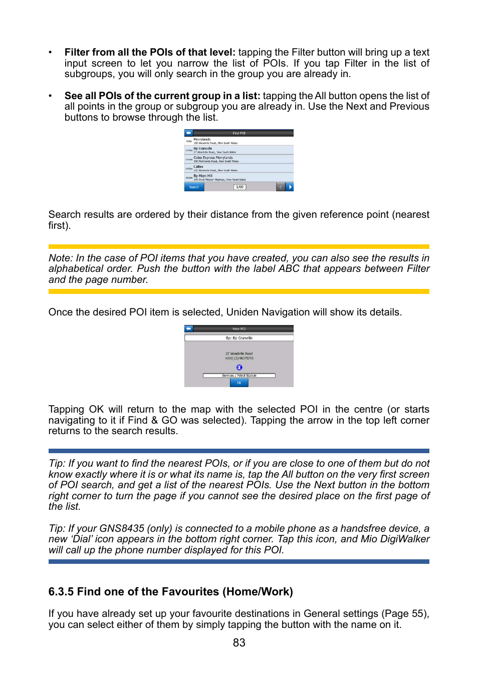 Uniden GNS8435 User Manual | Page 111 / 120