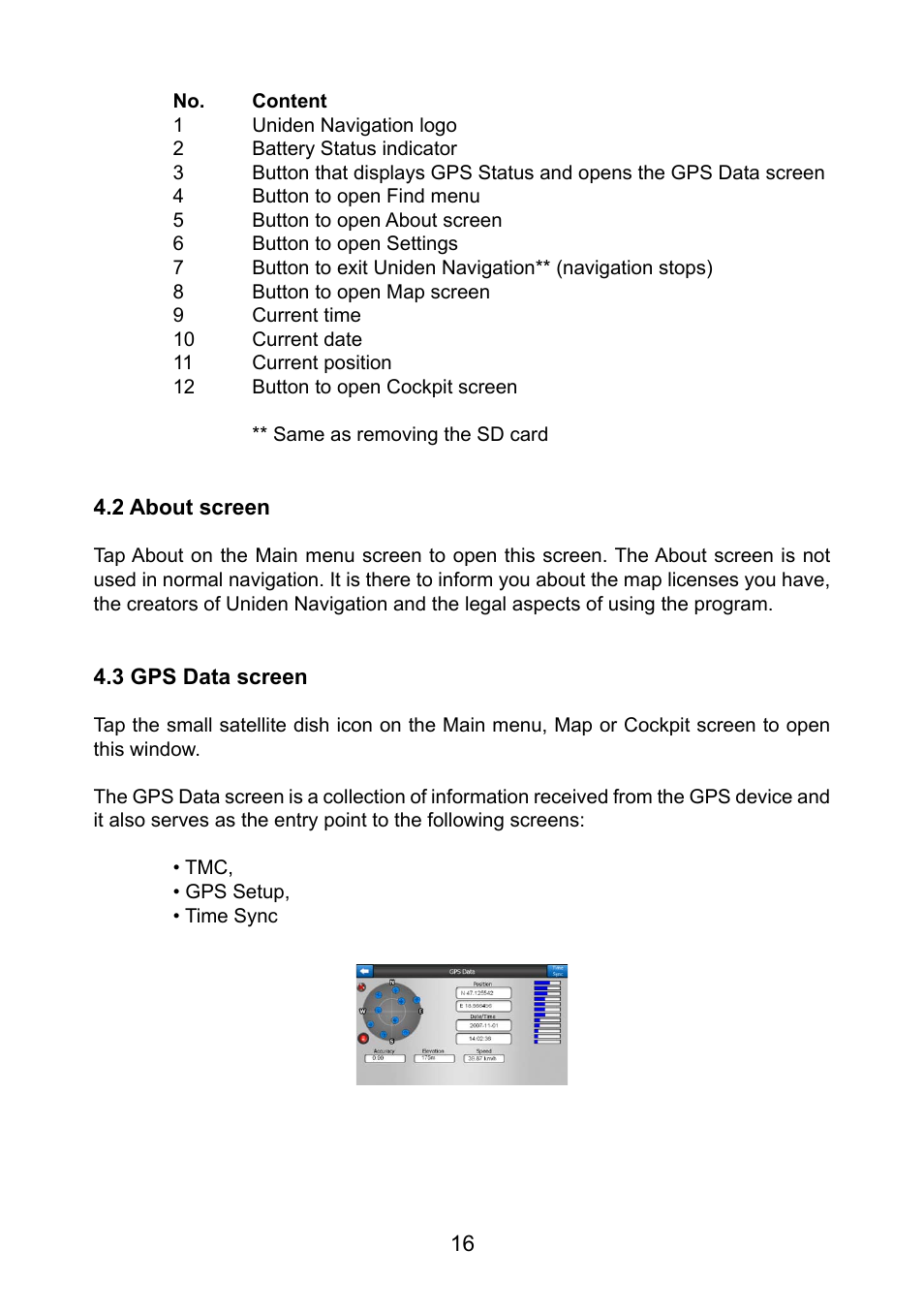 Uniden GNS8435 User Manual | Page 44 / 120