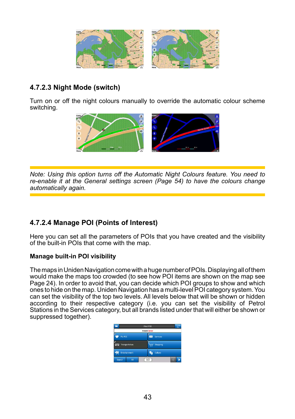 Uniden GNS8435 User Manual | Page 71 / 120