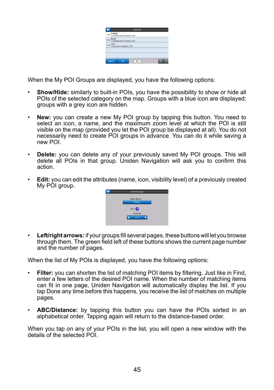 Uniden GNS8435 User Manual | Page 73 / 120