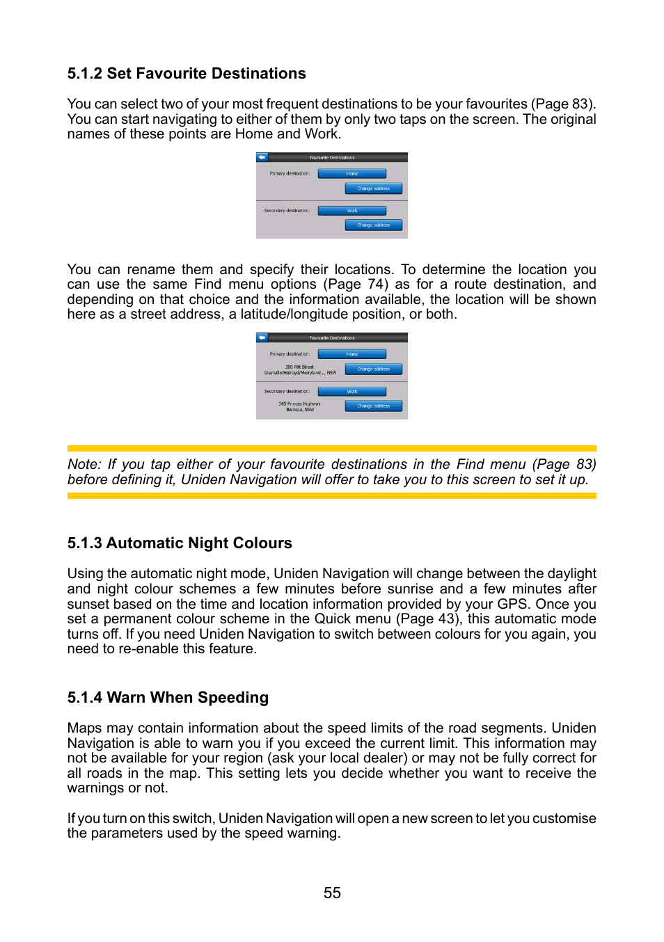 Uniden GNS8435 User Manual | Page 83 / 120