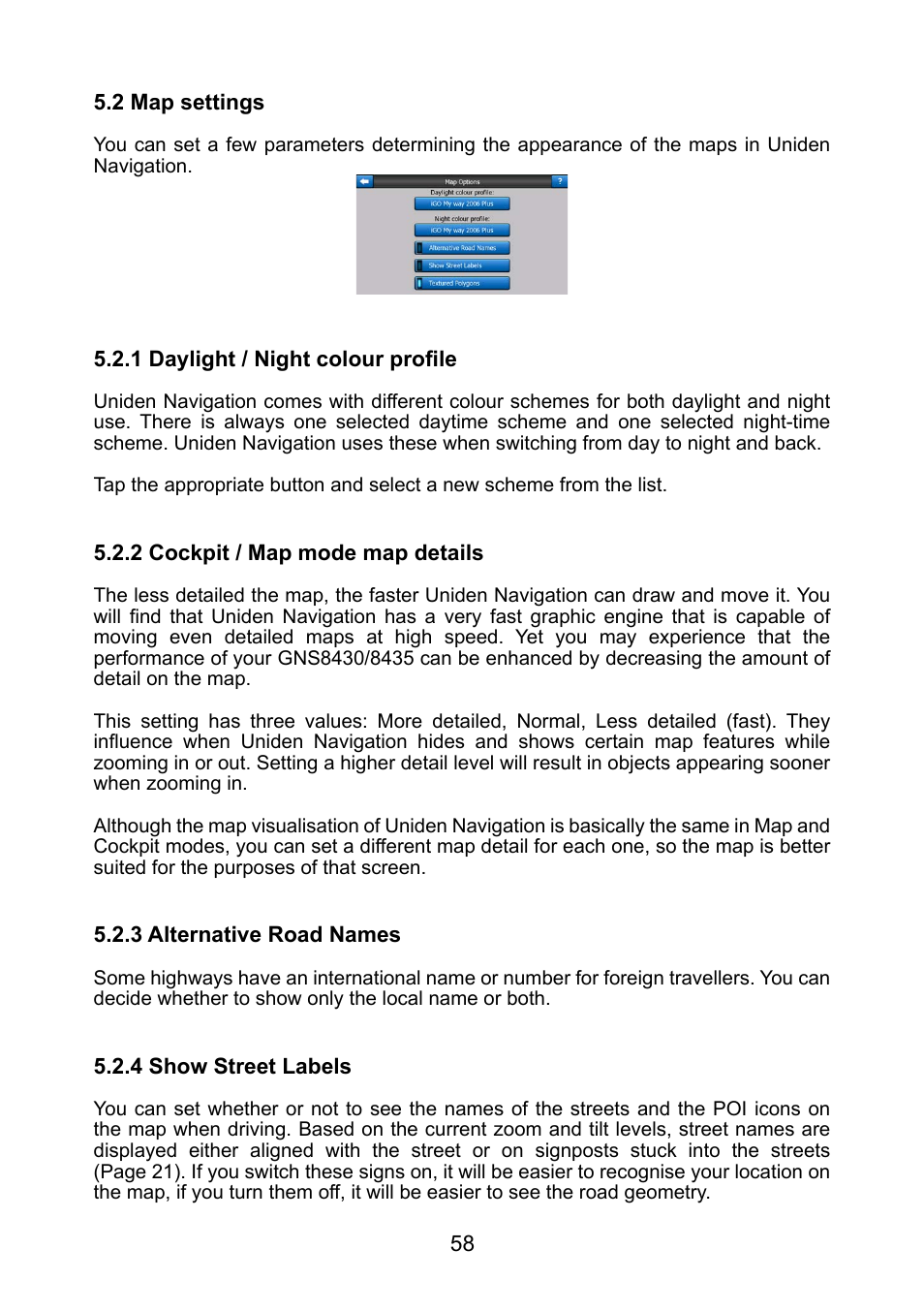Uniden GNS8435 User Manual | Page 86 / 120