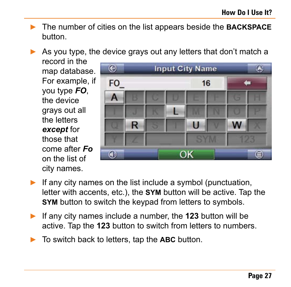 Uniden TRAX430 User Manual | Page 27 / 84