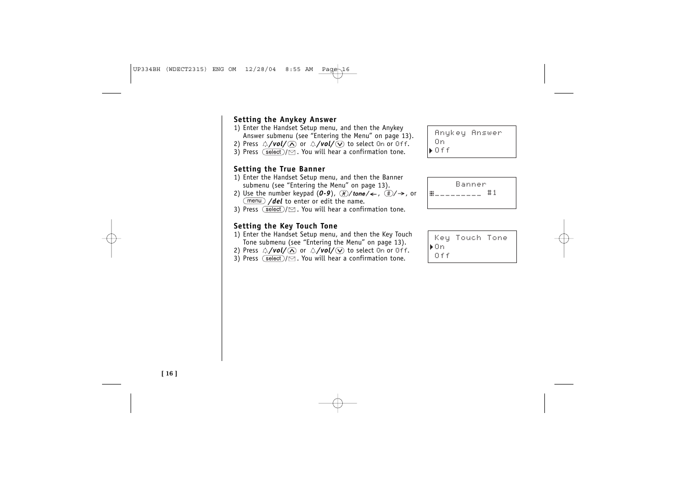 Uniden 2315 User Manual | Page 22 / 60